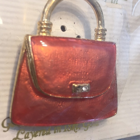 Colour Mates Hand painted Enamel Vintage Brooch - Picture 2 of 5